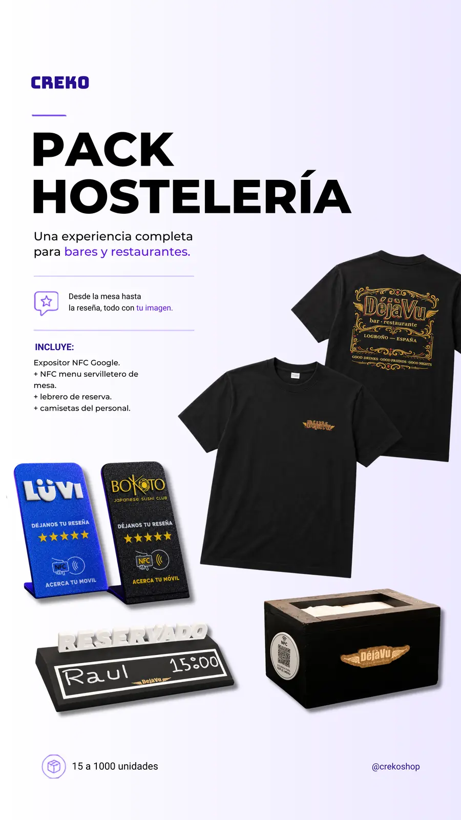 Pack Hostelería